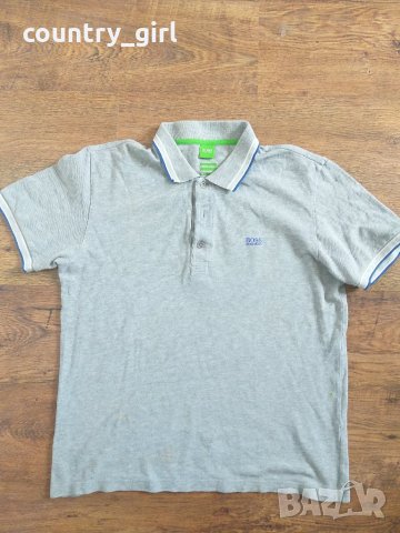 Hugo Boss Green Label Paddy Grey Polo Shirt - страхотна мъжка тениска, снимка 5 - Тениски - 28812250