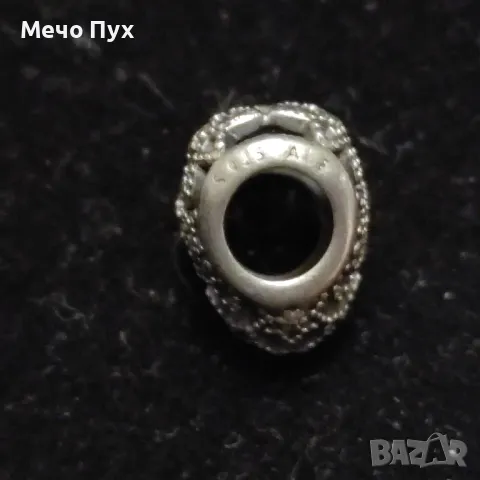 Сребърна висулка за гривна Пандора (54), снимка 4 - Гривни - 49318796