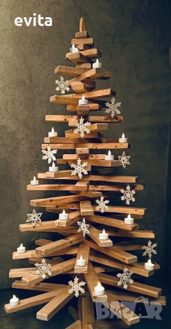 Големи ръчно изработени елхички – за празничен уют с характер!