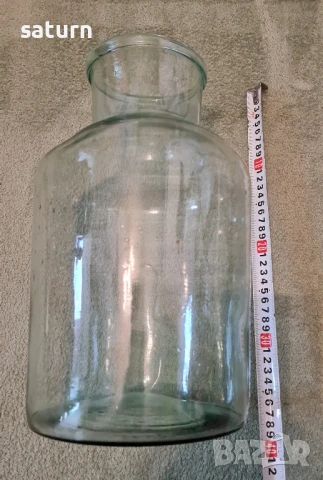голям буркан 7 литра с висока прозрачност, снимка 2 - Антикварни и старинни предмети - 51209913