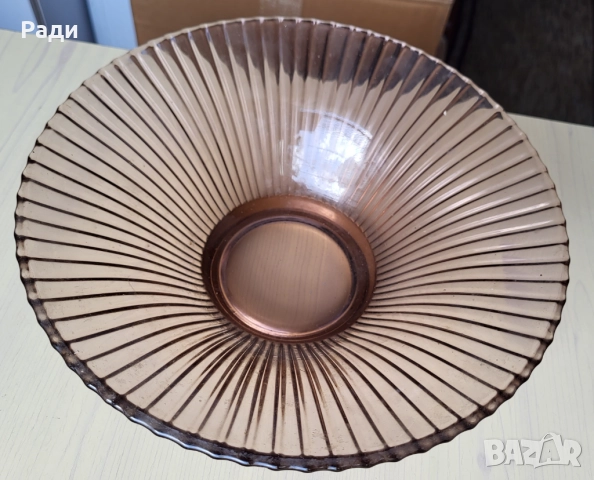 Продавам луксозни фруктиери масивно стъкло и гравюри , снимка 8 - Прибори за хранене, готвене и сервиране - 41898524