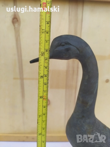 Голяма стара бронзова статуетка/фигура, снимка 15 - Антикварни и старинни предмети - 52963868