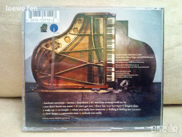 Alicia Keys, снимка 2 - CD дискове - 38482682