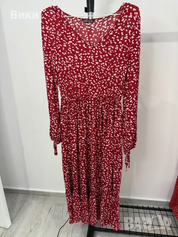 Дълга рокля в размер размер 38 - М, снимка 2 - Рокли - 48399816