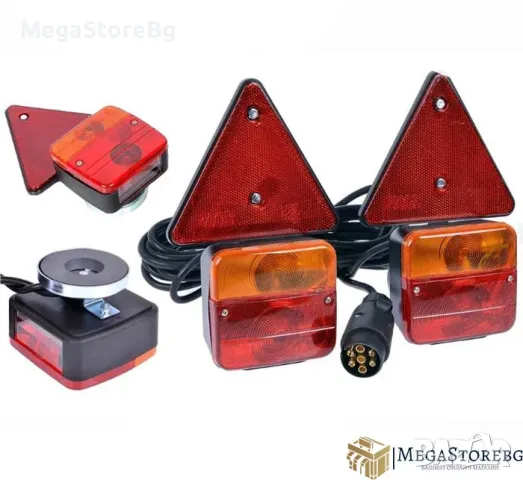 Стопове за ремарке магнитни - TK003С с триъгълник Промоция 49лв., снимка 2 - Аксесоари и консумативи - 47522939