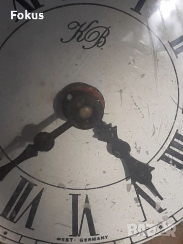 Уникален много рядък немски пиедестален часовник КВ, снимка 3 - Антикварни и старинни предмети - 53279514