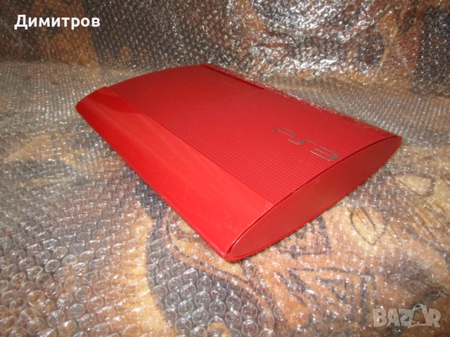 Playstation 3 Superslim RED-500GB-Limited Edition, снимка 3 - PlayStation конзоли - 51514596