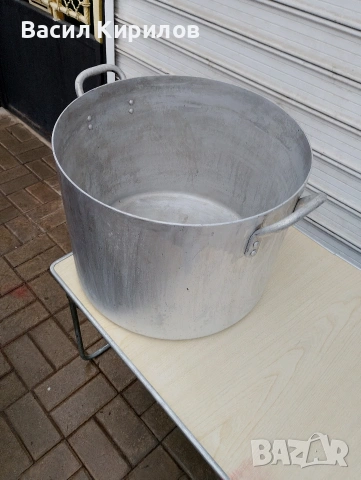 Казан Алуминиев от соца 50 литра , снимка 2 - Други - 53019985