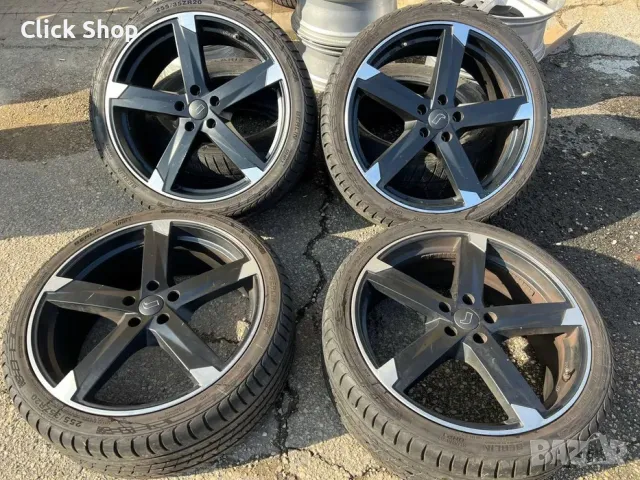 5х112 20 Джанти Audi A4 A6 Q3 Q5 VW Tiguan Passat Arteon Skoda Kodiaq 5x112, снимка 2 - Гуми и джанти - 49364874