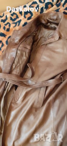 Продавам мъжко палто естествена кожа, снимка 7 - Палта - 27641075