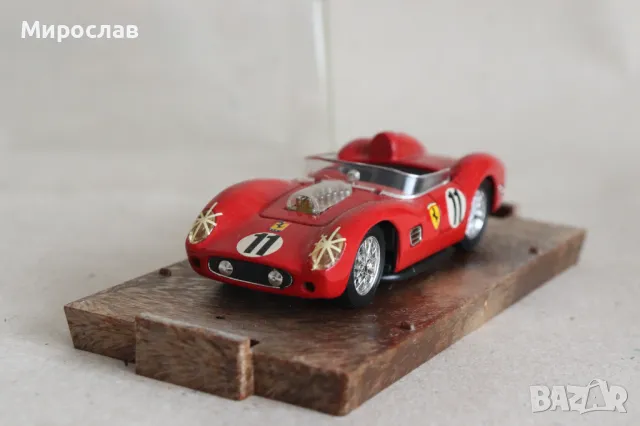 1:43 BRUMM FERRARI КОЛИЧКА МОДЕЛ ИГРАЧКА, снимка 3 - Колекции - 49411575