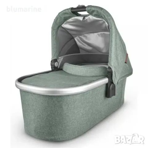 Бебешка количка UPPAbaby VISTA V2 Emmett Green Melange, снимка 3 - Детски колички - 47732077