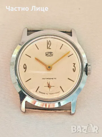 Немски Винтидж Ръчен Механичен Мъжки Часовник 1970те г.