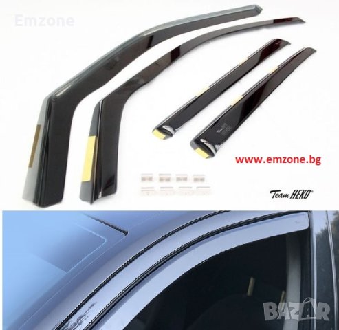 Предни и задни ветробрани водобрани Хеко Team Heko VW Passat Пасат КОМБИ B6 2005-2011