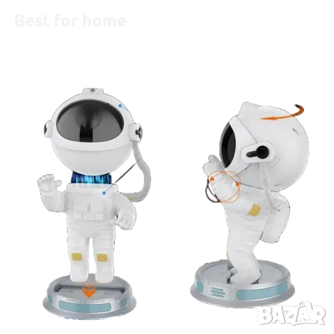 Галактически проектор астронавт NASA new version, снимка 2 - Детски нощни лампи - 48351420