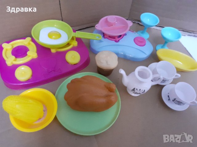 Кукленски котлони и сервиз за игра, снимка 4 - Други - 43076228