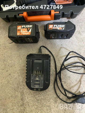 Спешно! Зарядно устройство Villager 18V – 1.65A – Оригинално