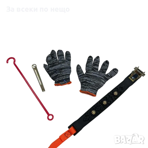 Вериги за сняг PA1207 – Комплект 10 броя с метални шипове (за 2 гуми), снимка 4 - Други инструменти - 52335600