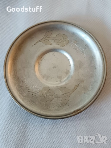 Лот чаши, мелхиор, позлатяване, посребрен комплект , снимка 10 - Антикварни и старинни предмети - 52514929