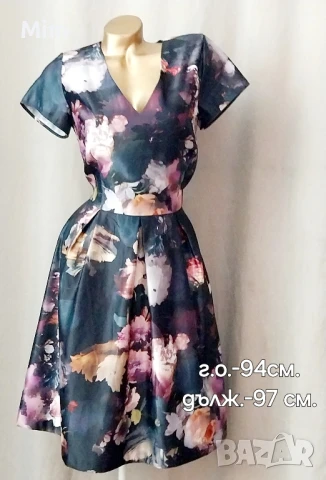 S/L Летни рокли различни модели и цветове , снимка 3 - Рокли - 50957467