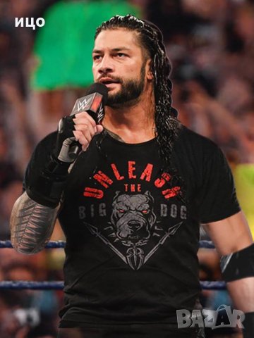  Тениска WWE кеч Roman Reigns 5 модела мъжки и детски , снимка 7 - Тениски - 28624626