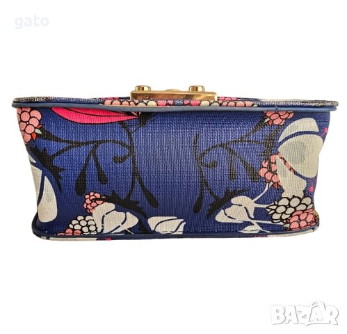 Синя чанта с пеперуди, снимка 3 - Чанти - 43153696