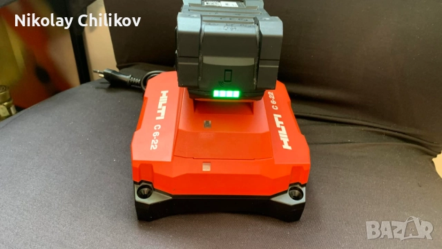 Hilti-батеря B22 и зарядно C6-22, снимка 5 - Винтоверти - 52848140