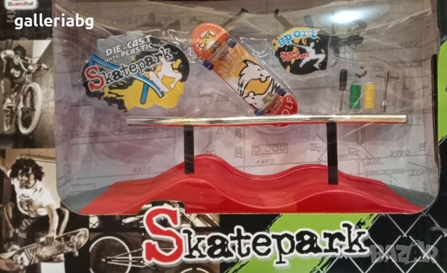 Рампа за фингърборд + Скейт , скейтборд , skateboard