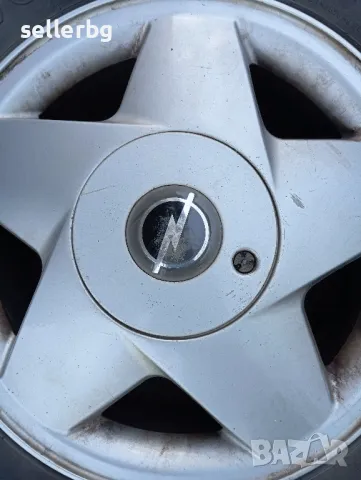 Лети алуминиеви 5 броя джанти Опел Шевролет 15" ЦО 56, снимка 7 - Гуми и джанти - 50045629