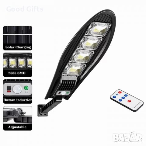 1+1 ОФЕРТА Соларна водоустойчива лампа с изцяло автономна система, 600W, снимка 5 - Соларни лампи - 38091254