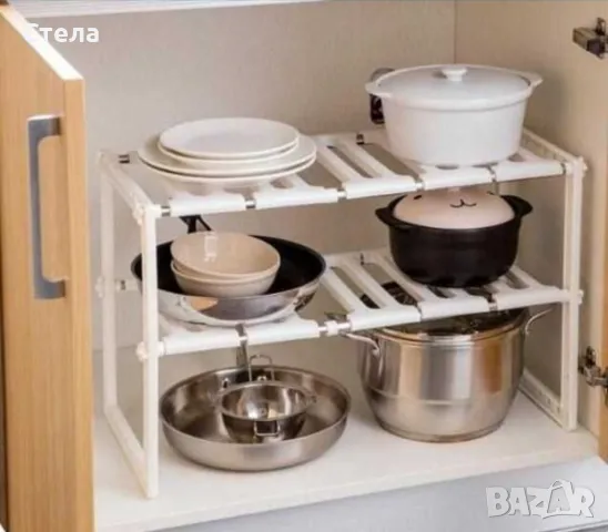 Подвижна етажерка за под мивка, снимка 6 - Други - 49339430