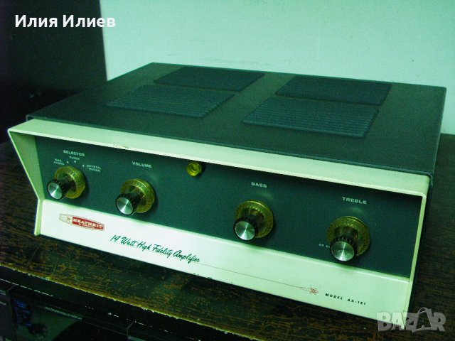 Моно Лампов Усилвател Heathkit AA-161, снимка 2 - Ресийвъри, усилватели, смесителни пултове - 43561387