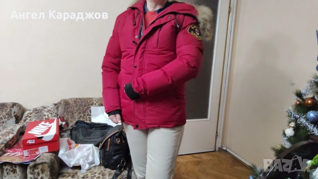 Продавам мъжко топло зимно яке Zavetti Canada, снимка 2 - Якета - 53074875