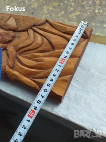 Стара икона дърворезба, снимка 6 - Антикварни и старинни предмети - 53453126