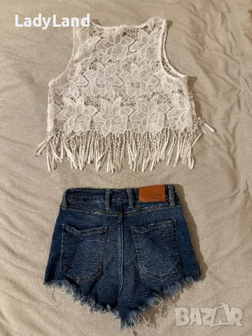 Комплект дънки и потник , снимка 2 - Комплекти - 50150884