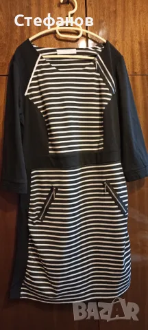 Красива макси рокля на райета , снимка 2 - Рокли - 48336515