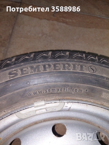 Джанта с Гума Citroen Berlingo Peugeot Partner, снимка 3 - Гуми и джанти - 53576043