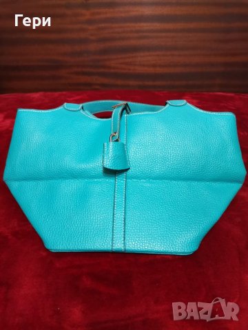 Красива лятна тюркоазена чанта естествена кожа в Чанти в гр. Русе -  ID36889748 — Bazar.bg