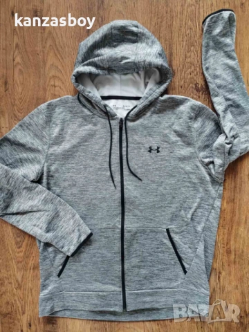 Under Armour Fleece Full Zip Hoody - мъжко горнище р-р XL, снимка 5 - Спортни дрехи, екипи - 53202607