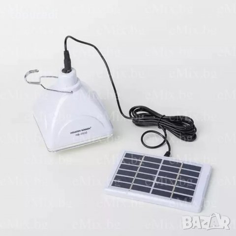 КЪМПИНГ ЛАМПА ЗА ОКАЧВАНЕ СЪС СОЛАРЕН ПАНЕЛ, снимка 4 - Къмпинг осветление - 37761877