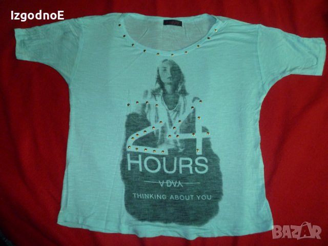 Тънка блузка Л-ХЛ, снимка 2 - Тениски - 37417403