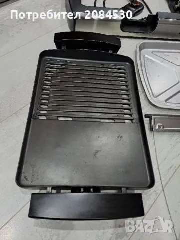 Електрическо барбекю/скара STEBA със стъклен капак -2200w, снимка 7 - Скари - 48992265