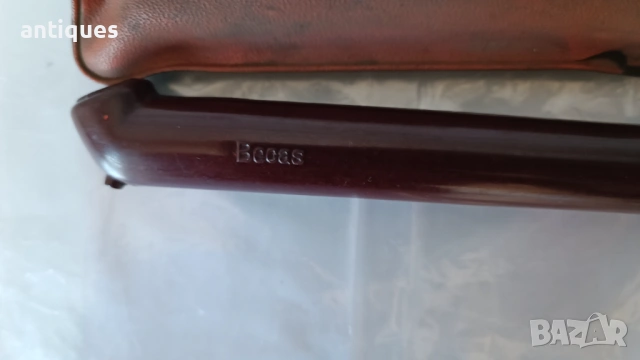 Стар бакелитов манометър за гуми - ретро автомобил - Becas, снимка 4 - Части - 53028675