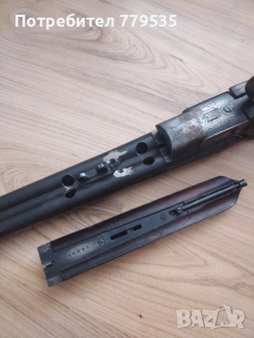 СТАРА ДВУЦЕВНА ПУШКА  16 кал., снимка 5 - Антикварни и старинни предмети - 51813642