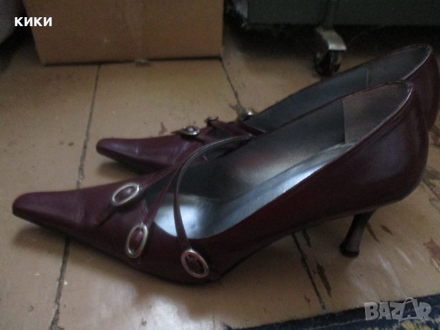Дамски обувки естествена кожа, снимка 2 - Дамски обувки на ток - 43182652