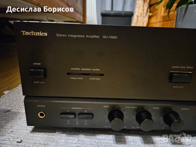 Усилвател Technics SU-V660, снимка 2 - Ресийвъри, усилватели, смесителни пултове - 49144611