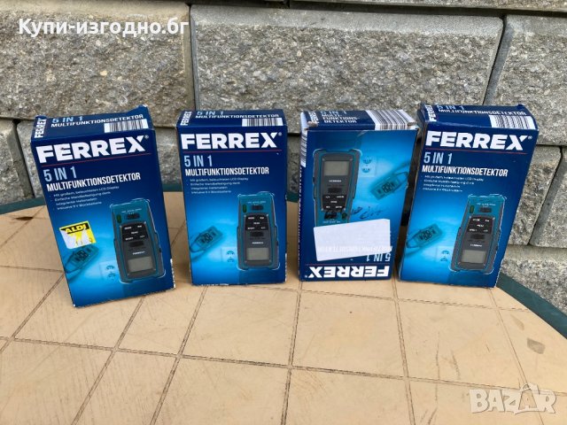 Ferrex Германия 5v1 - Лазерен детектор, снимка 2 - Други инструменти - 39955702
