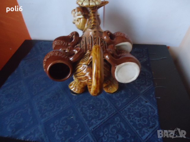 керамично шише магаре с 6 чашки,сервиз за ракия, снимка 4 - Аксесоари за кухня - 39020620