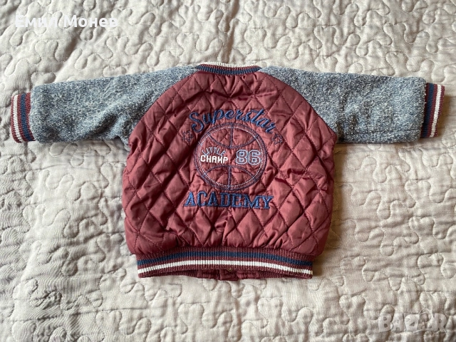 Детско яке бомбър , снимка 2 - Бебешки якета и елеци - 52394850