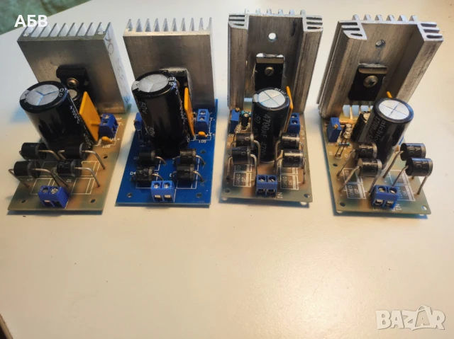 Продавам сглобени набори (китове)  "Лабораторен регулируем стабилизиран захранващ блок" с LT1083